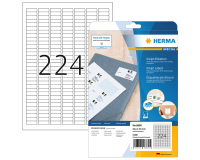 Etiquette HERMA 8830 25,4x8,5mm blanc 5600 pièces
