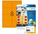 Etiquette HERMA 5145 99,1x67,7mm orange néon 160 pièces