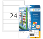 HERMA 4389 66x33.8mm label for frozen goods white 600 pieces