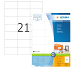 Etiket HERMA 4616 70x42.3mm premium wit 4200stuks