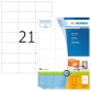 Etiquette HERMA Premium 4616 70x42,3mm blanc 4200 pièces