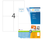 Etikett HERMA Premium 4627 105x148mm A6 weiß 800 Stück