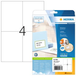 Etiket HERMA 5063 105x148mm A6 premium wit 100stuks