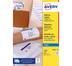 Avery Label J8651-100 38.1x21.2mm white 6500 pieces