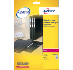 Etiquette Avery L7170-25 134x11mm blanc 600 pièces