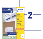 Avery Label 3655 210x148mm A5 white 200 pieces