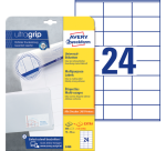 Avery Label 3490 70x36mm white 600 pieces