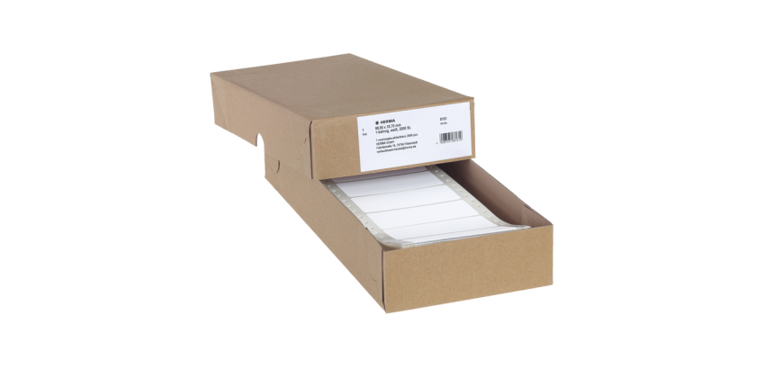 Etiquette HERMA 8161 88,9x35,7mm 1 rangée blanc 2000 pièces