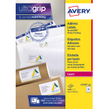 Etiket Avery L7159-250 63.5x33.9mm wit 6000stuks