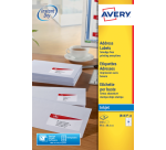 Avery Label J8163-10 99.1x38.1mm white 140 pieces