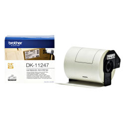 Brother DK-11247 label-making tape Black on white