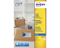 Etiket Avery J8165-10 99.1x67.7mm wit 80 etiketten