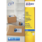 Etiket Avery J8165-10 99.1x67.7mm wit 80stuks