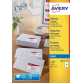 Etiket Avery J8173-10 99.1x57mm wit 100stuks