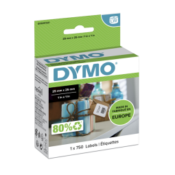 DYMO Square Multipurpose Labels - Mehrzwecketiketten