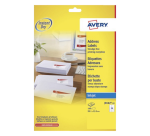 Etiquette Avery J8162-10 99,1x33,9mm blanc 160 pièces