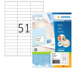 HERMA Premium Label 4459 70x16.9mm white 5100 pieces