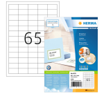 Etiket HERMA 4270 38.1x21.2mm premium wit 6500 stuks