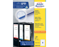 Etiquette dorsale Avery Zwecform Small 34x192mm adhésive blanc