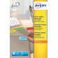 Etiquette Avery L6041-20 45,7x21,2mm jaune 960 pièces