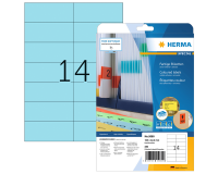 Etiquette HERMA 5060 105x42,3mm bleu 280 pièces