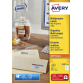 Etiket Avery L4745REV-25 96x63.5mm afneembaar wit 200stuks