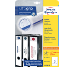 Etiquette dorsale Avery Large/longue 61x297mm adhésive blanc