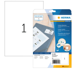 HERMA Label 4824 210x297mm white 25 pieces