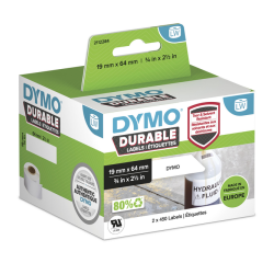 DYMO - labels - 900 label(s) - 64 x 19 mm