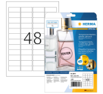 Etiquette HERMA 8016 45,7x21,2mm transparent 1200 pièces