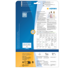 Etiquette HERMA 8017 63,5x38,1mm transparent 525 pièces