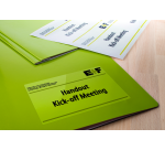 Etiquette HERMA 8018 96x50,8mm transparent 250 pièces