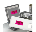 Etiquette Avery L7363P-25 99,1x38,1mm rose néon 340 pièces