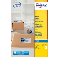 Box of 150 address labels Inkjet 99.1 x 93.1 mm White J8166-25