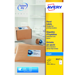Avery J8167-25 Label 199.6x289.1mm white 25 pieces