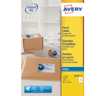 Avery J8169-25 Label 99.1x139mm white 100 pieces