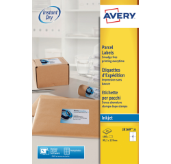 Etiquette Avery J8166-25 99,1x139mm blanc 100 pièces