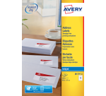 Etiquette Avery J8173-25 99,1x57mm blanc 250 pièces