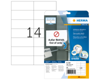 Etiquette amovible HERMA 5081 105x42,3mm blanc 350 pièces