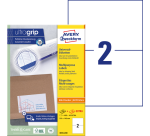 Etiket Avery 3655-200 210x148mm A5 wit 400 stuks