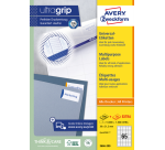 Etiquette Avery 3666-200 38x21,2mm blanc 13000 pièces