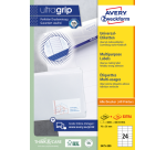 Etiquette Avery 3475-200 70x36mm blanc 4800 pièces