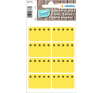 Etiquette congélateur HERMA 3771 26x40mm jaune 48 pièces