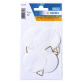 Attache avec crochet HERMA 5749 55mm 6 pièces