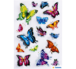 HERMA stickers 3D butterfly wings
