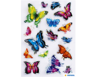 HERMA stickers 3D butterfly wings
