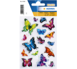 HERMA stickers 3D butterfly wings