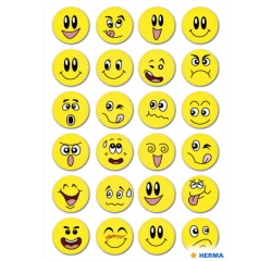 Stickers HERMA Magic Smiley yeux rieurs