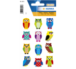 Etiket HERMA 3224 uilen glitterfolie