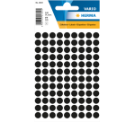 HERMA Label 1849 round 8mm black 540 pieces